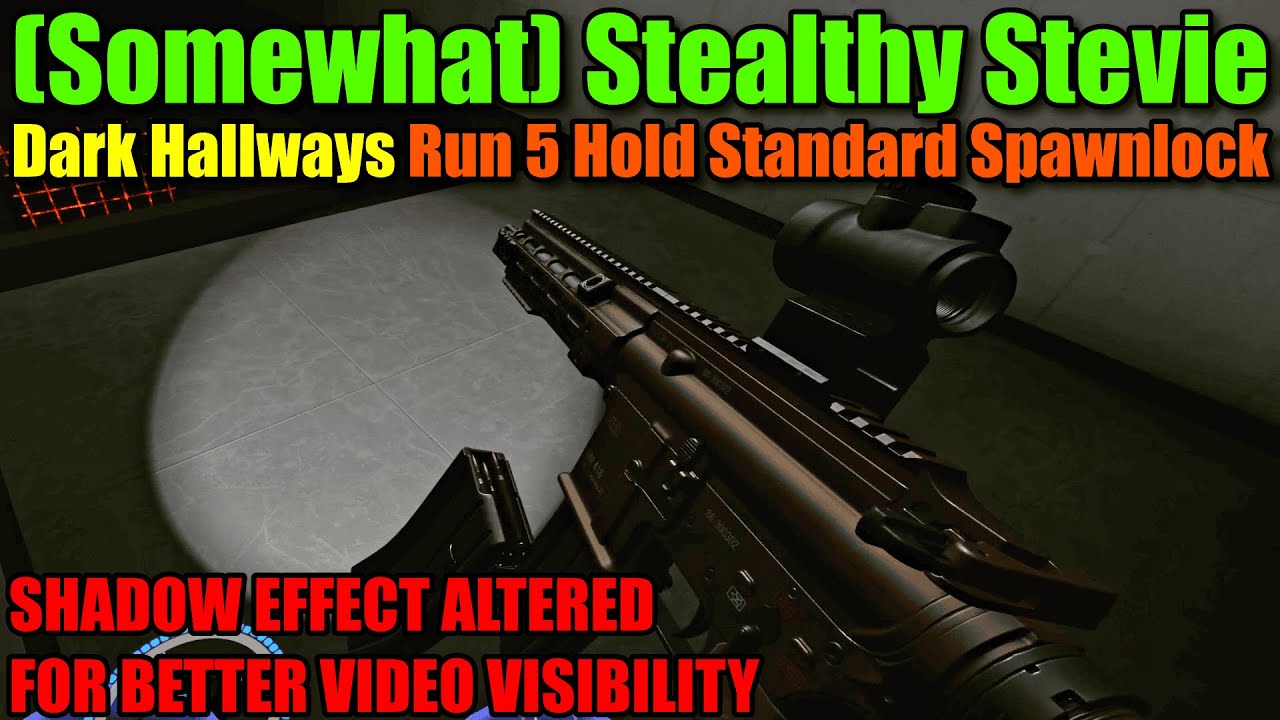 H3VR (Somewhat) Stealthy Stevie Dark Hallways 5 Hold Run