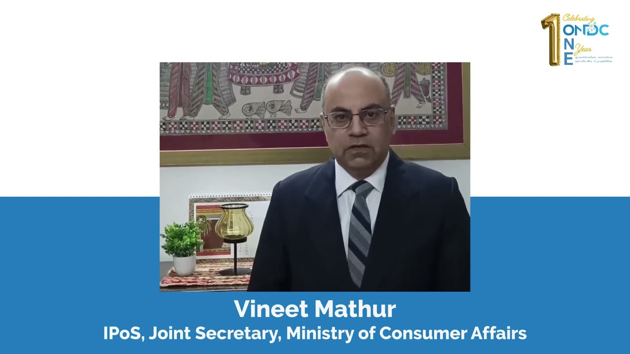 Foundation Day | Vineet Mathur,IPoS, Joint Secretary, Ministry of Consumer Affairs