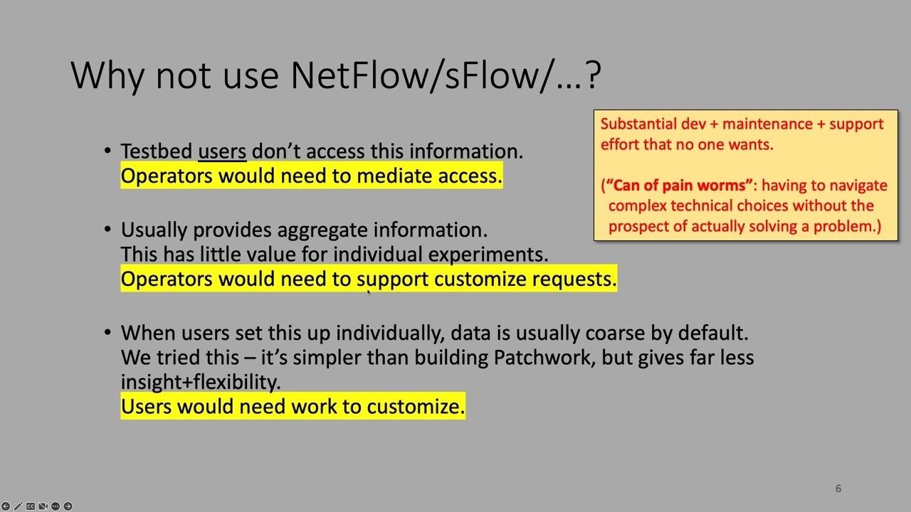 20250117 - Nik Sultana/IIT - “Network Profiling in a Federated Research Testbed”