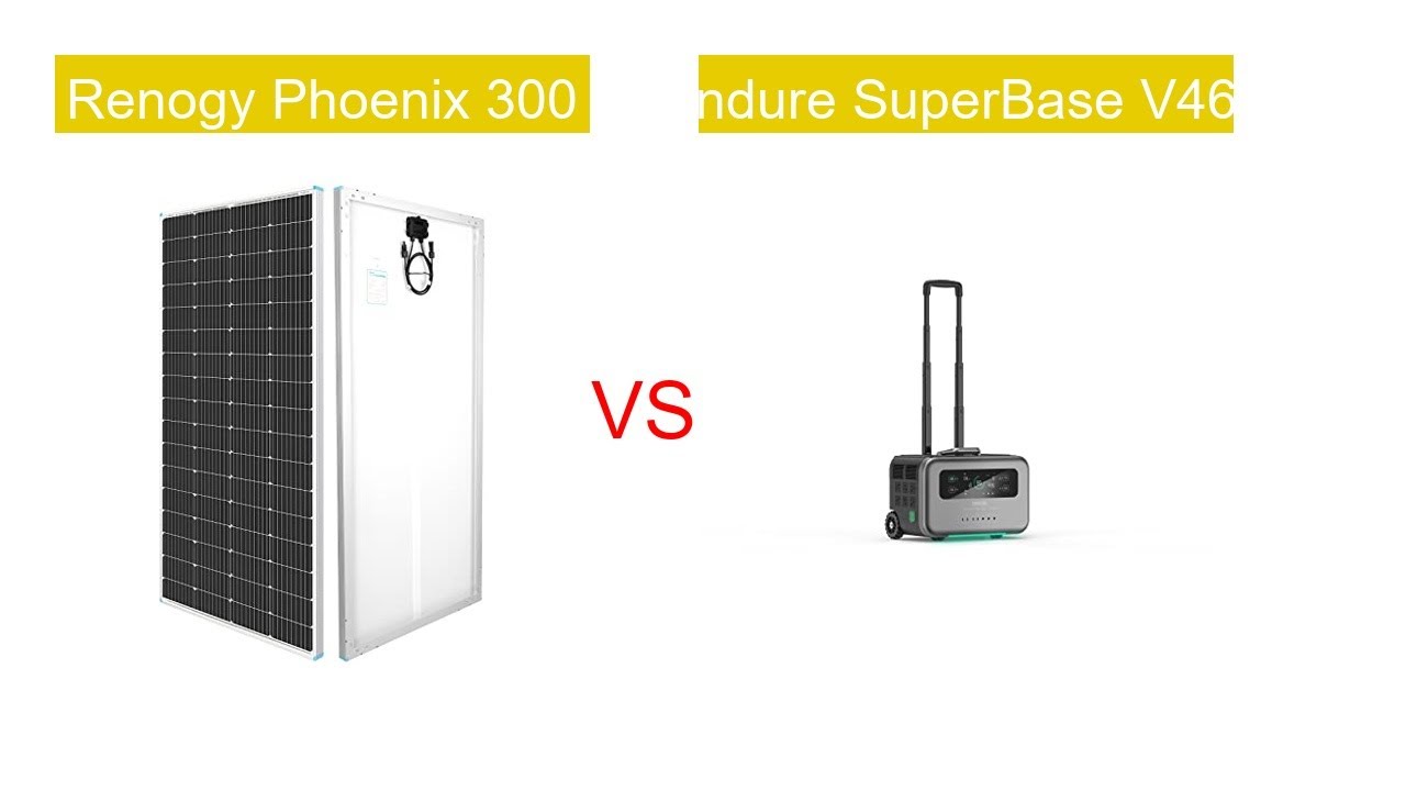 Renogy Phoenix 300 vs Zendure SuperBase V4600: Which Solar Power Station Reigns Supreme?