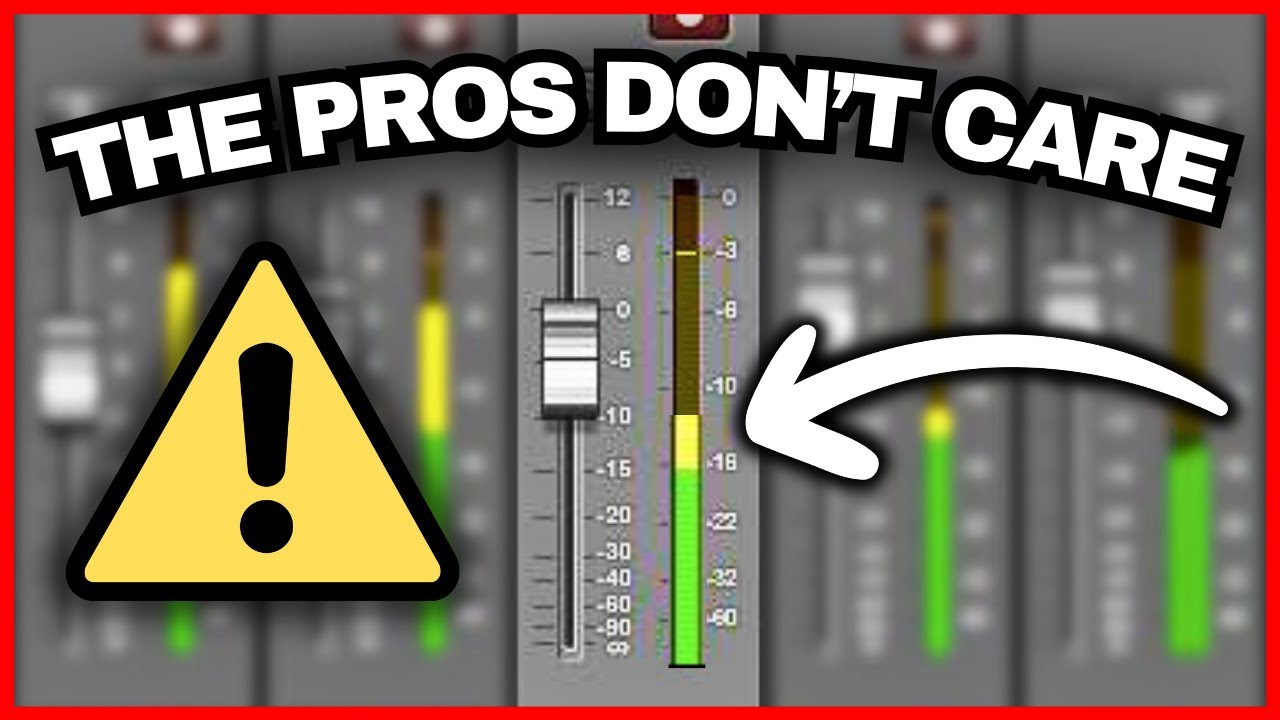 Everything You Learned About Mix Levels... Doesn't Matter.