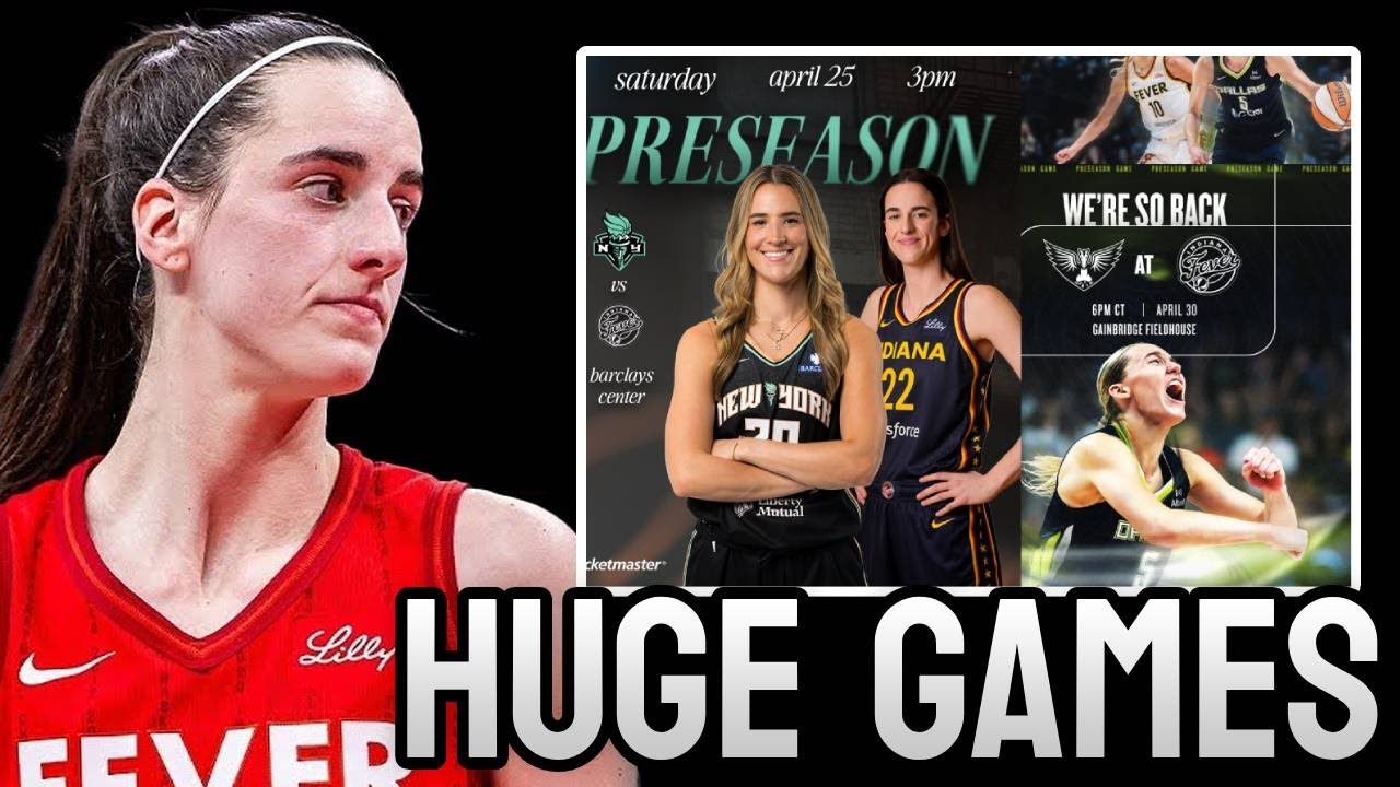 The Fever Announce STAR STUDDED Pre Season Schedule vs The Liberty & Wings...