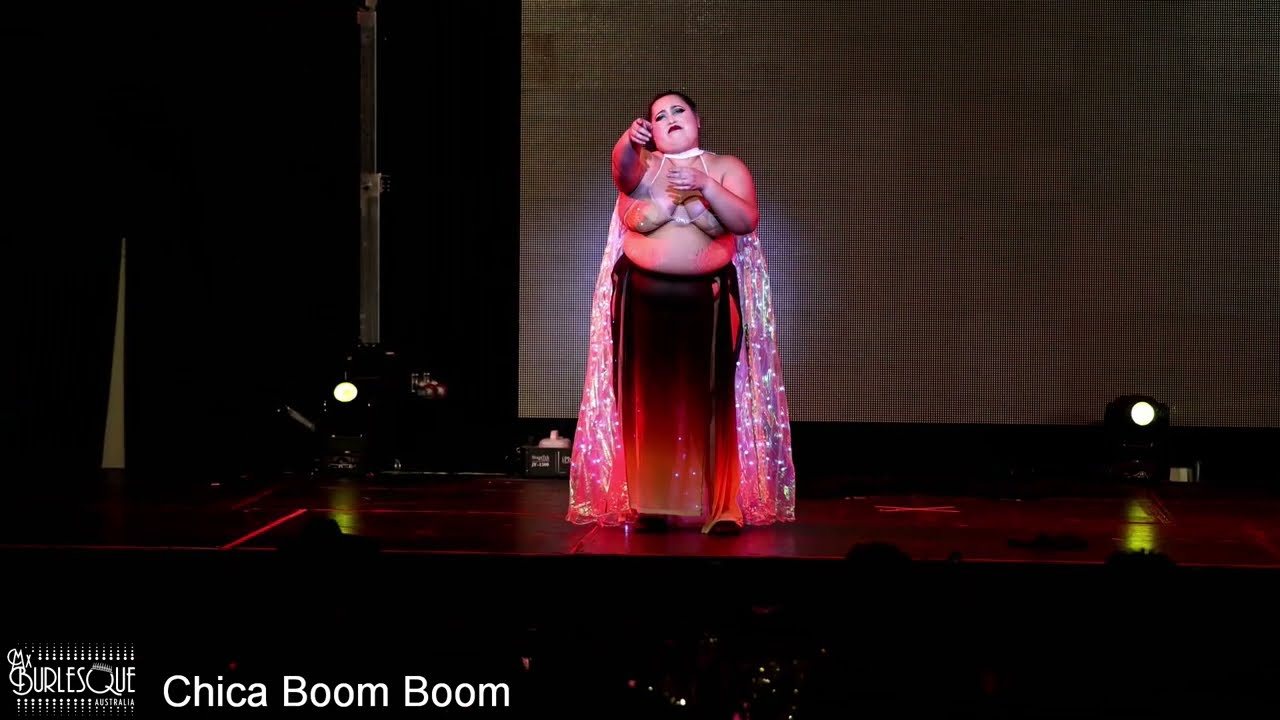 Chica Boom Boom, Unique, Mx Burlesque Victoria competition 2023