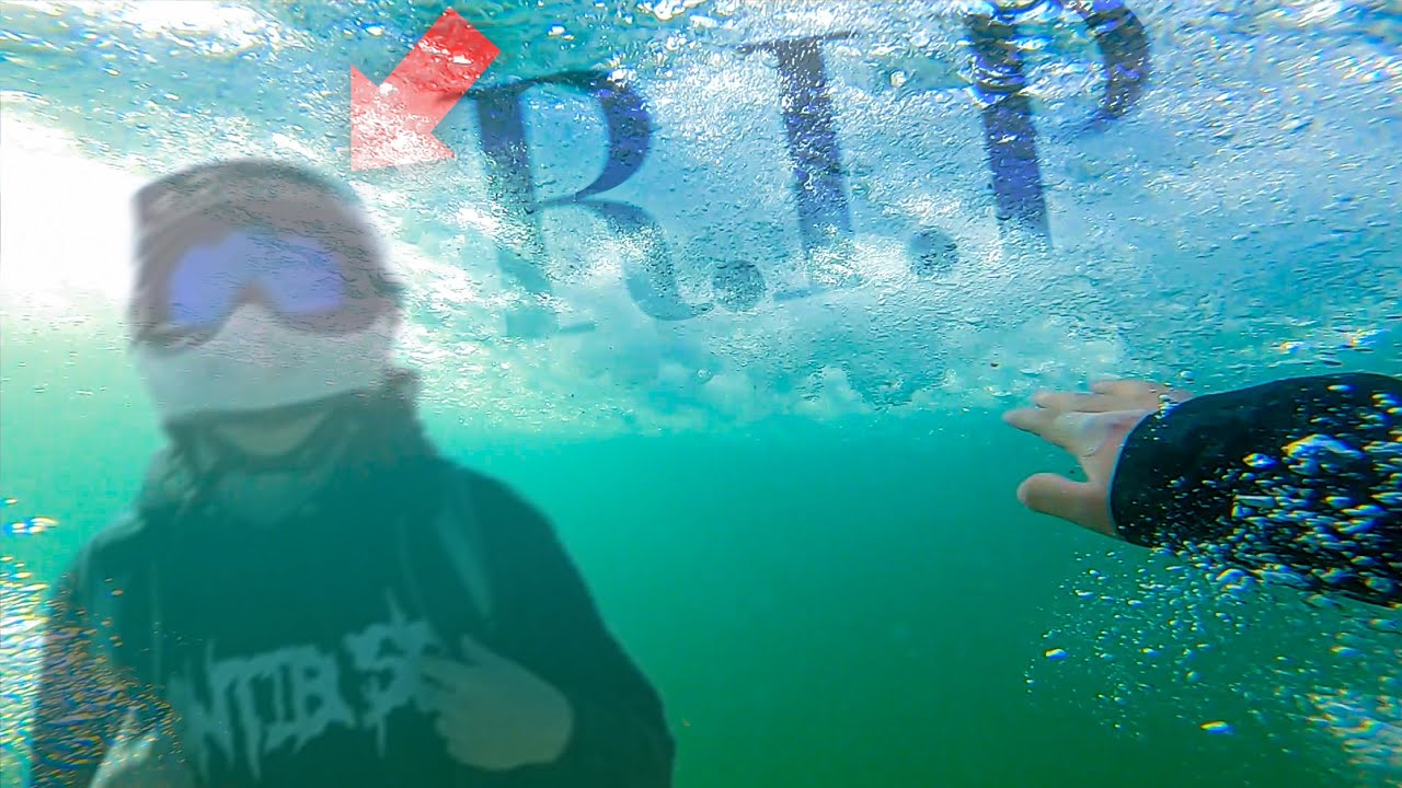 後輩が海に落ちました