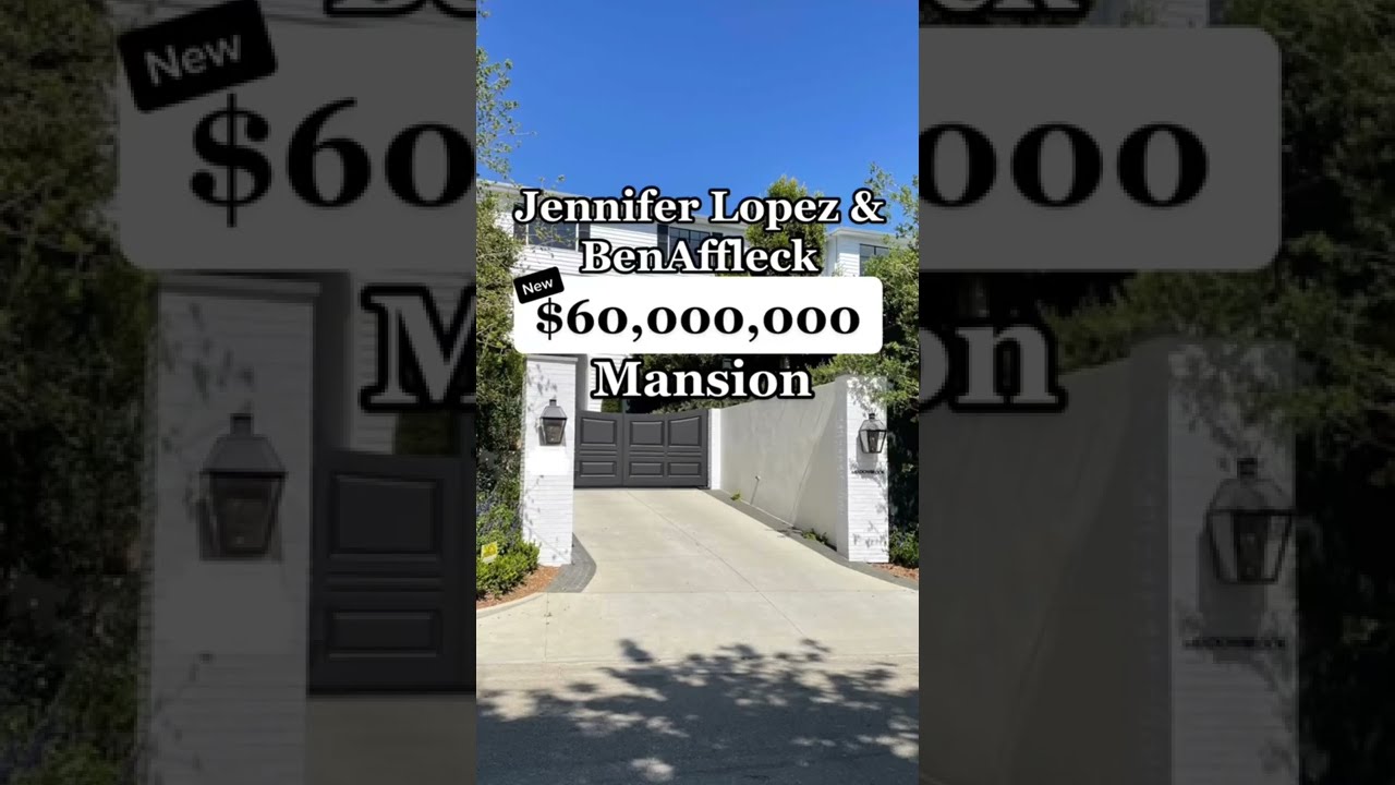 Jennifer Lopez | Ben Affleck Most Expensive Mansion #jenniferlopez #benaffleck