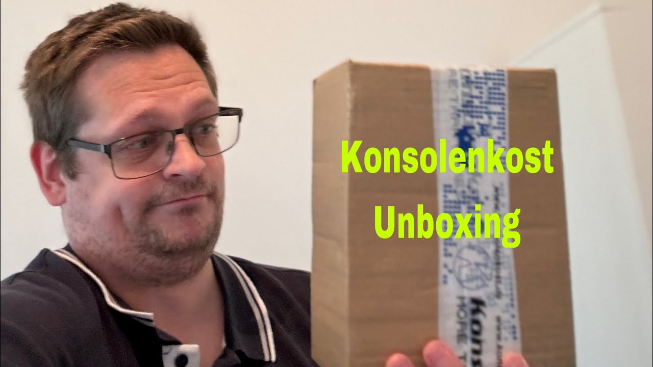 Konsolenkost Unboxing. Games Mysterybox #5 #unboxing #mysterybox
