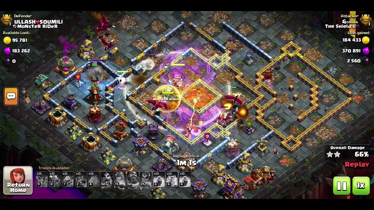 TH13 vs TH16 - HydraDrag Super Yeti Blimp 💥💥💥