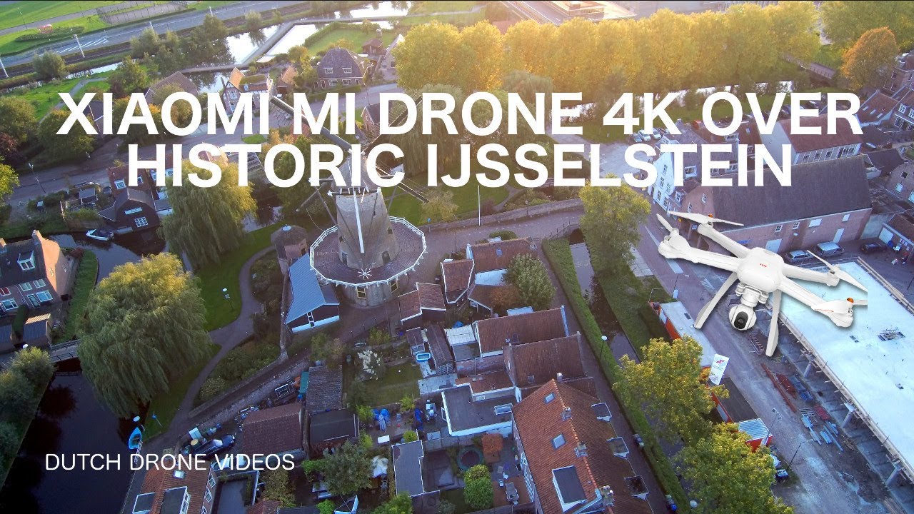 Xiaomi Mi Drone 4K over Historic IJsselstein