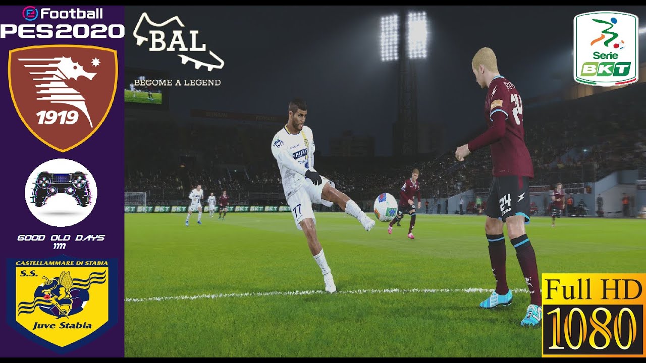 PES 2020 | Become a Legend | #14 | Salernitana VS Juve Stabia | Super Star | PS4  (No Comment)
