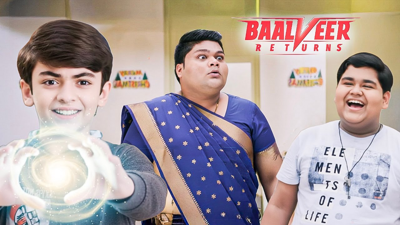Montu को साड़ी में देखकर chintu हुआ हंसी से लोटपोट ! ||  Baalveer Returns ||