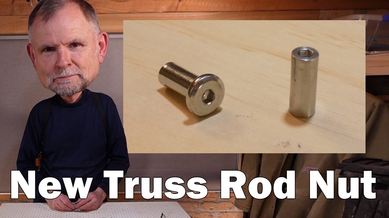 Important update: Martin-style acoustic guitar truss rod - new method for the truss rod nut