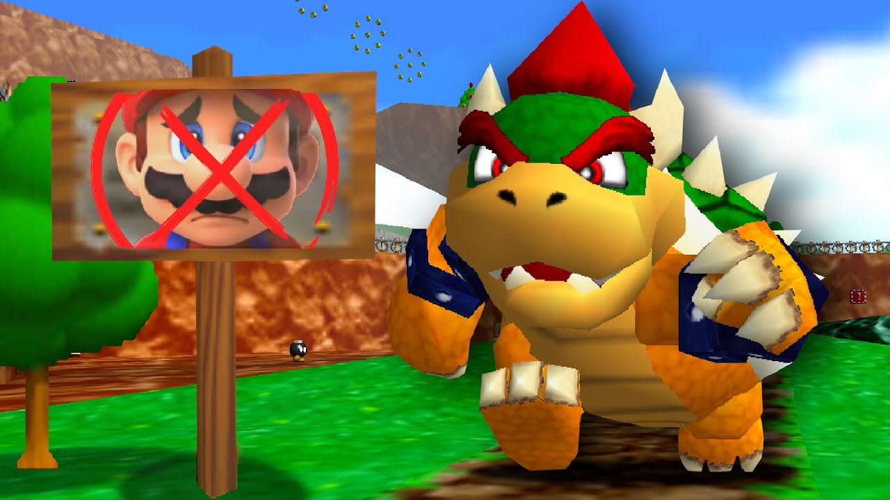 Super Mario 64, но я БОУЗЕР