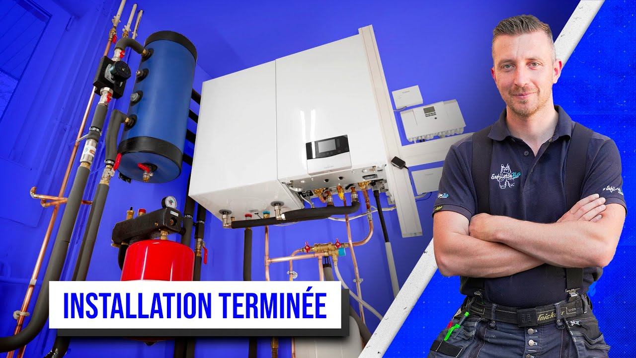 Pompe à chaleur hybride : Câblage électrique et mise en service !