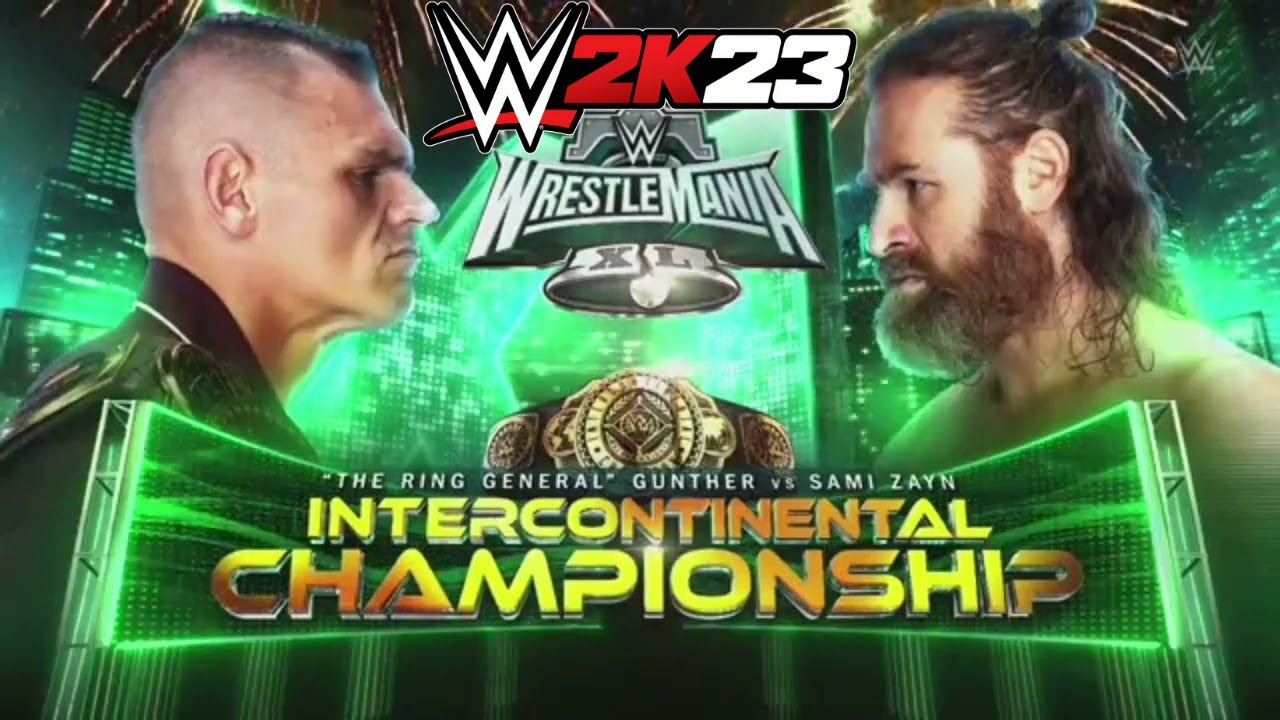 FULL Match | Sami Zayn VS  Gunther | Wrestlemania #samizayn  #gunther  #wwe #wrestlemania40