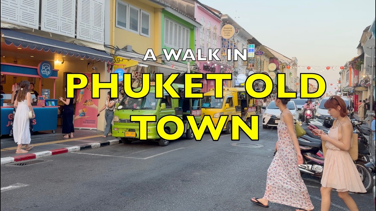 A Walk in Phuket Old Town