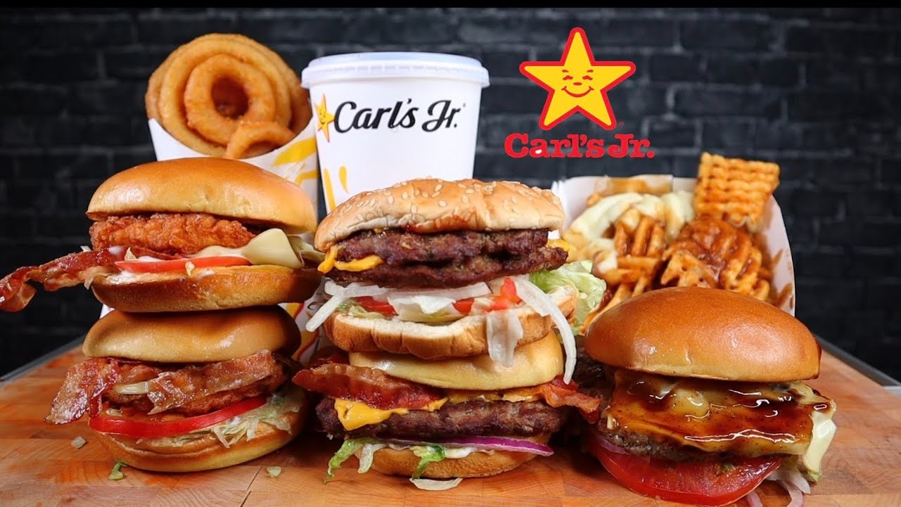 ASMR Carl's Jr Mukbang