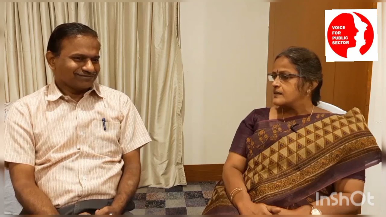 Interview with Com.M Girija #gibna#womenemployees#voiceforpublicsector#vrs#licipo#aiiea#publicsector
