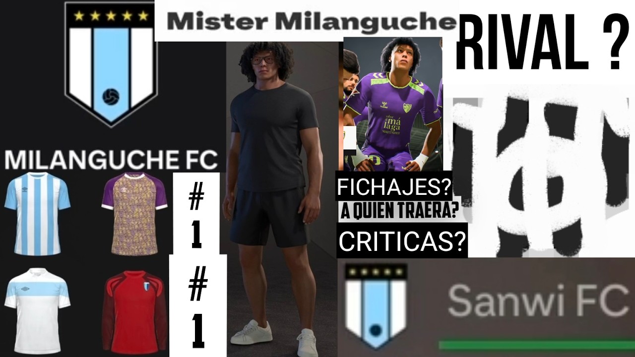 Milanguche crea su equipo y es el DT 💣💣