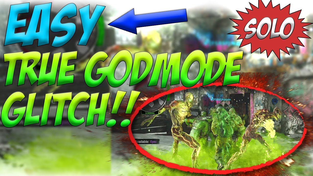 *EASY* SOLO TRUE GODMODE GLITCH IN BLACK OPS COLD WAR ZOMBIES!! EASIEST GODMODE GLITCH!! PATCHED