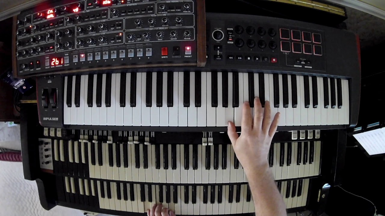 Deep In The Motherlode by Genesis - Tony Banks keyboard cover and tutorial