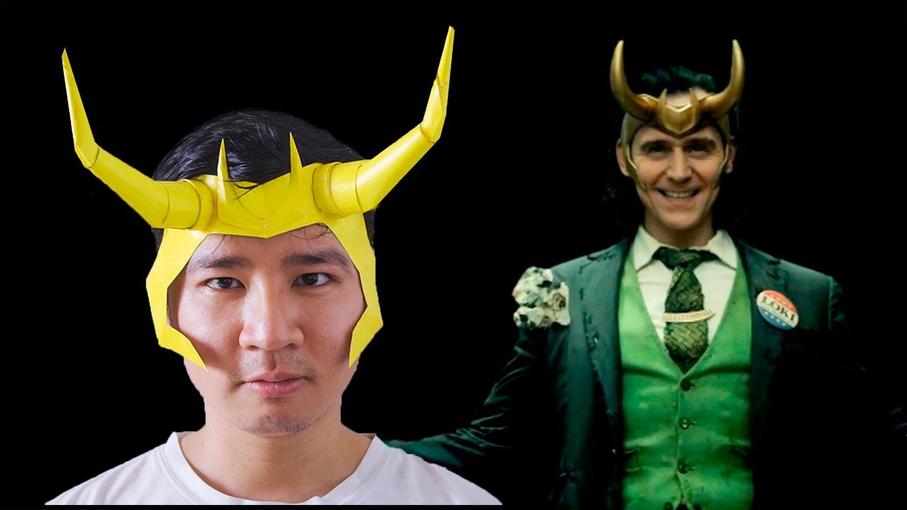 Loki 2021 || How to make paper LOKI Helmet
