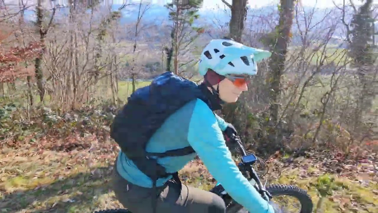 A spring-like afternoon on the mountain bike in Canton Sankt-Gallen