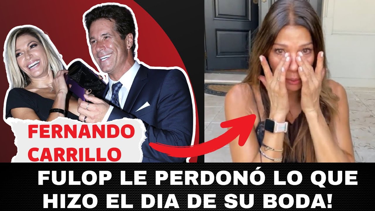 LA HIZO LLORAR EL DIA DE SU BODA / Fernando carrillo y catherine fulop