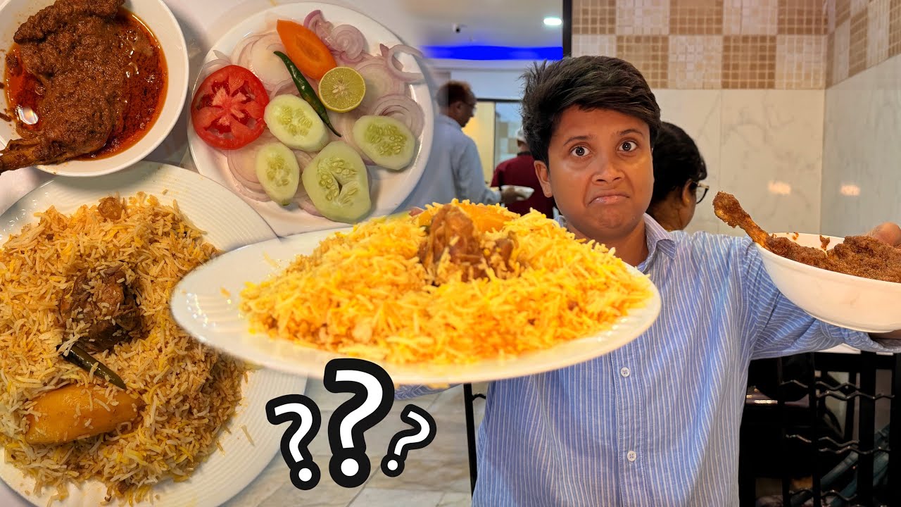 Kolkata's famous Chicken stew🙄Aminia Mutton Biriyani but Disappointed😱🤢Street food Kolkata🔥