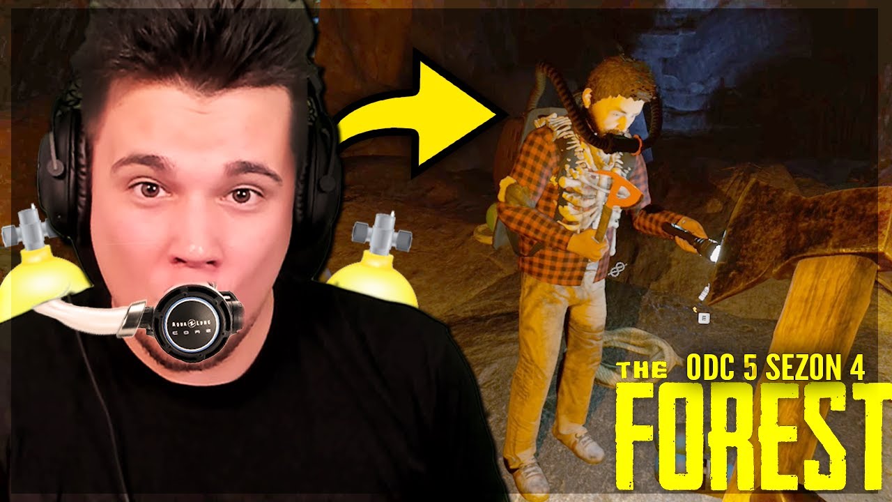NURKUJEMY I SZUKAMY UKRYTEGO SKARBU  -  The Forest #5 [S4]