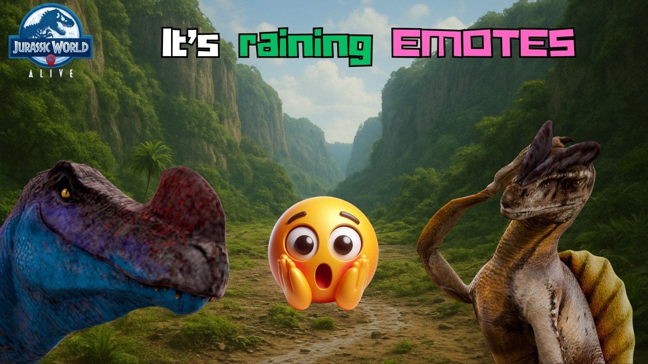 It's raining EMOTES 🤣 | PVP Battles | Jurassic World Alive Gameplay 681