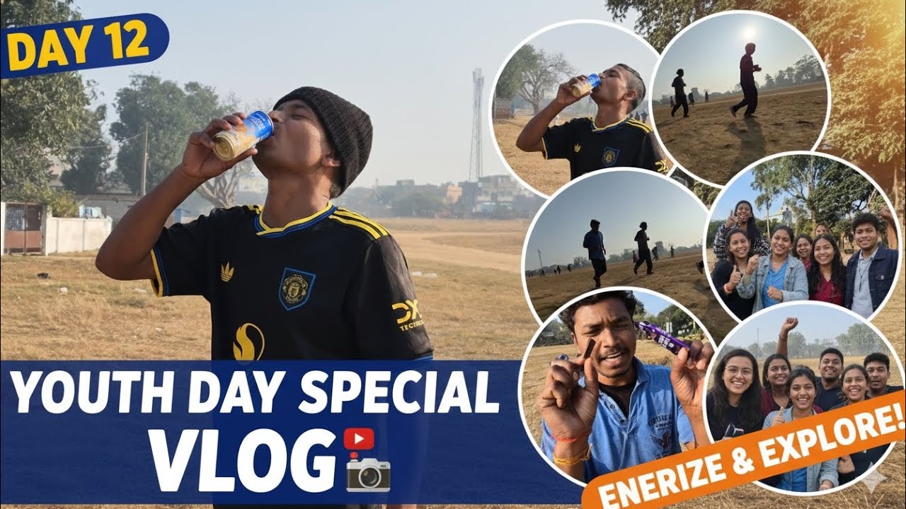 Day 12 | Youth Day Special – Ground Mein Full Josh! 💪🔥
