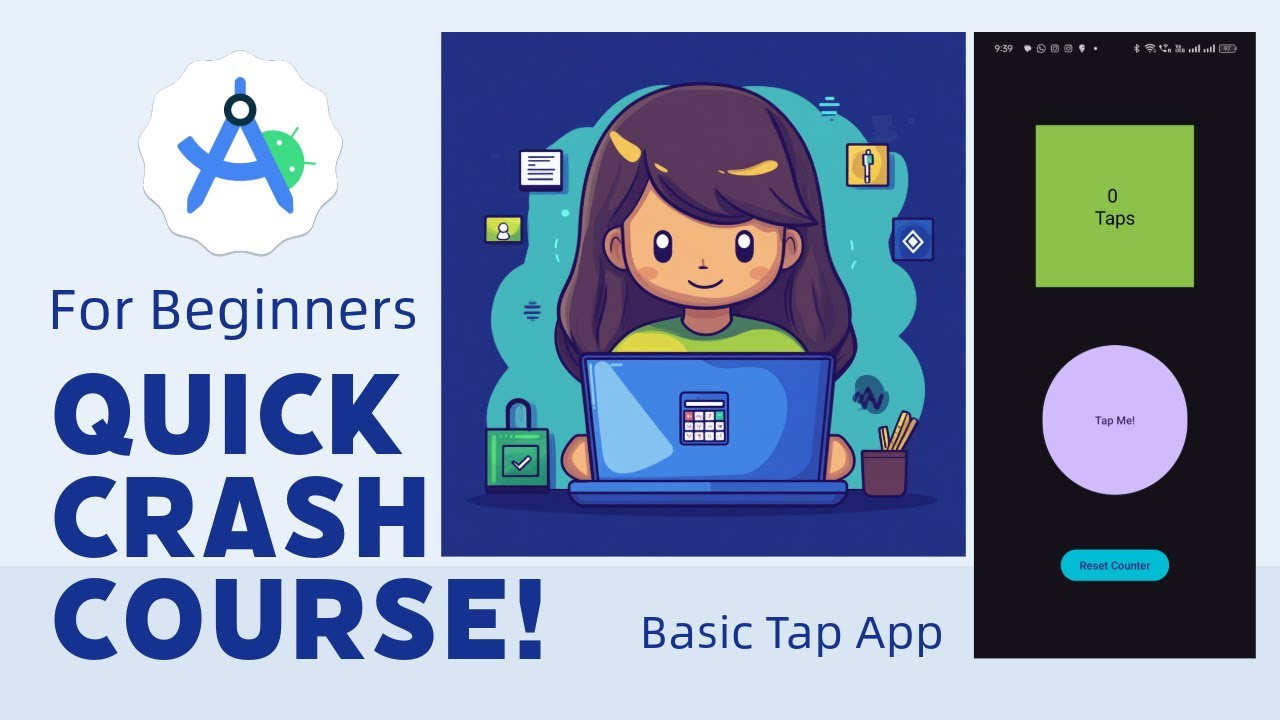 Android Studio Tutorial for Beginners — Build a Simple Tap Counter App