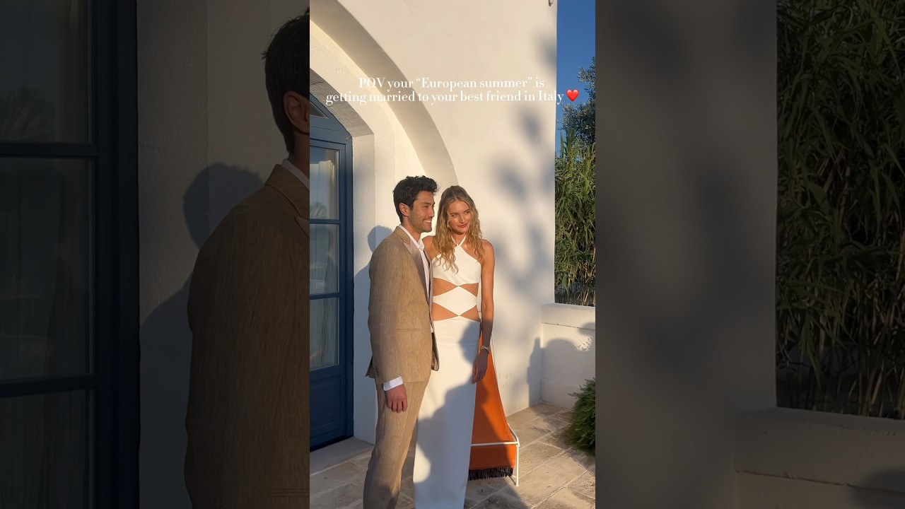 I married my best friend in Italy! #wedding #weddinginspiration #europetravel #shorts