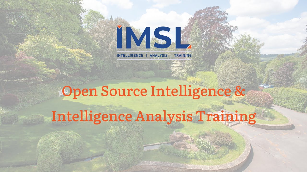 OSINT & Intelligence Analysis Training