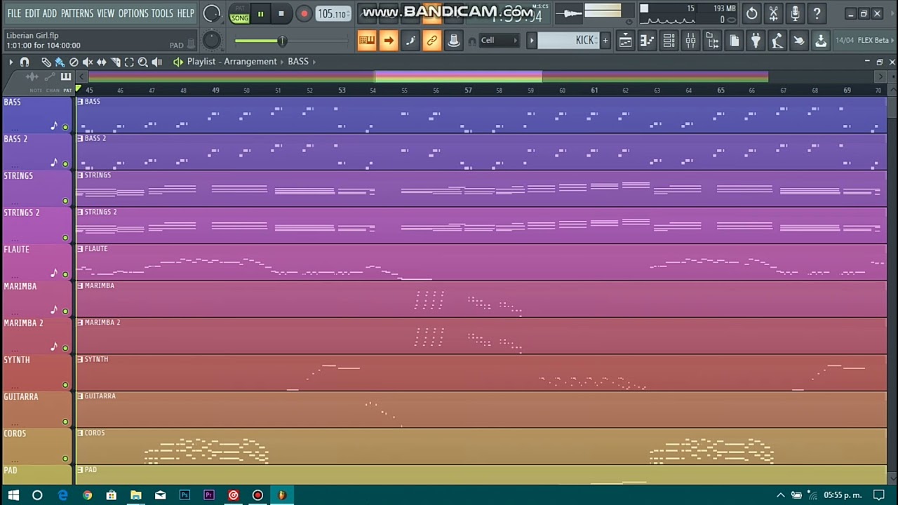 Liberian Girl - Michael Jackson (Antony P remake, free flp)