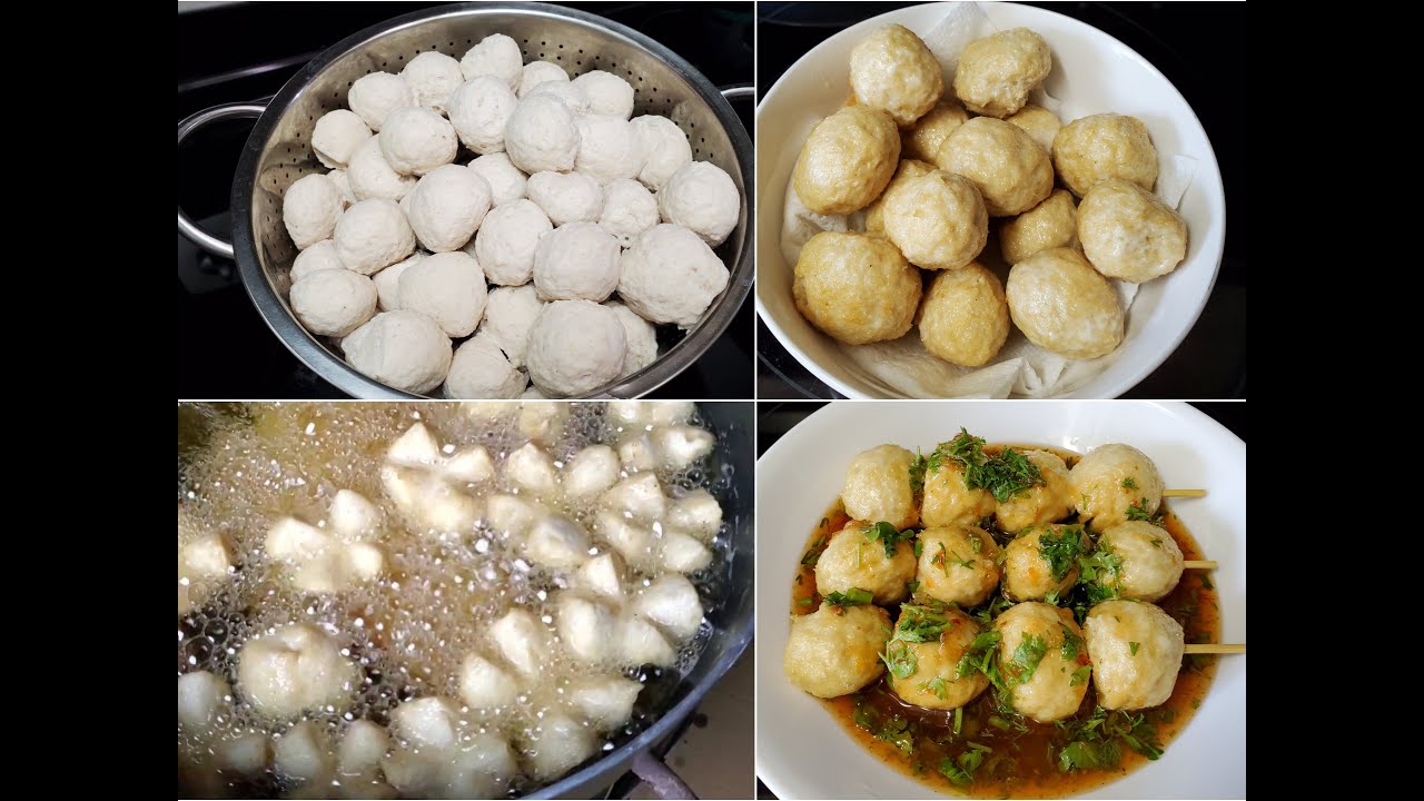 Qhia ua qe nqaij qaib (How to make chicken meatballs)