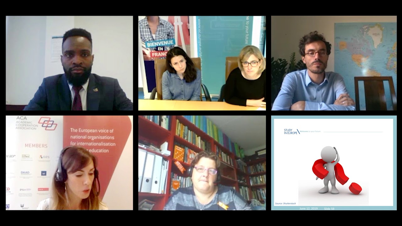 Discussion-Study in Europe initiative: higher education fairs in Ethiopia and Nigeria