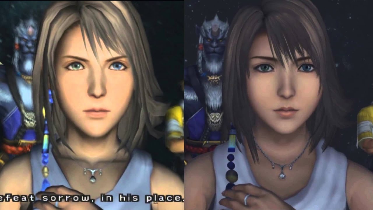 Final Fantasy X HD Remaster Comparison