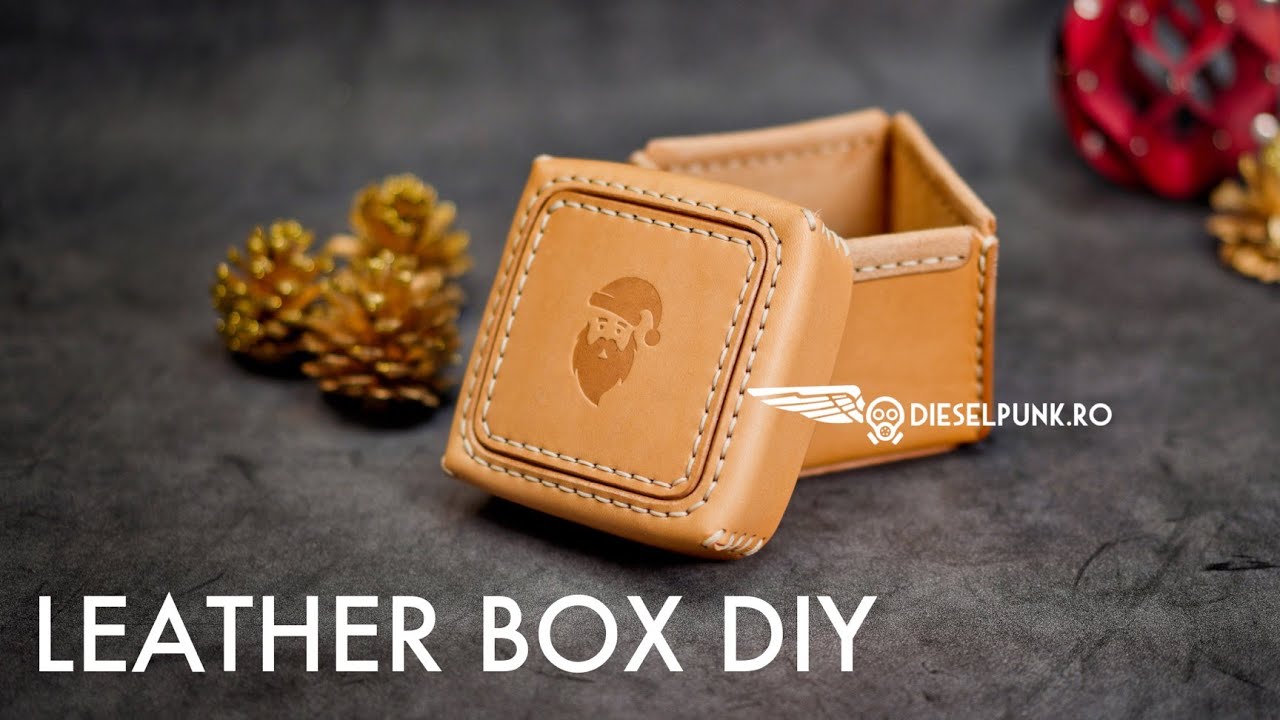 Leather Gift Box DIY - Tutorial and PDF Pattern Download