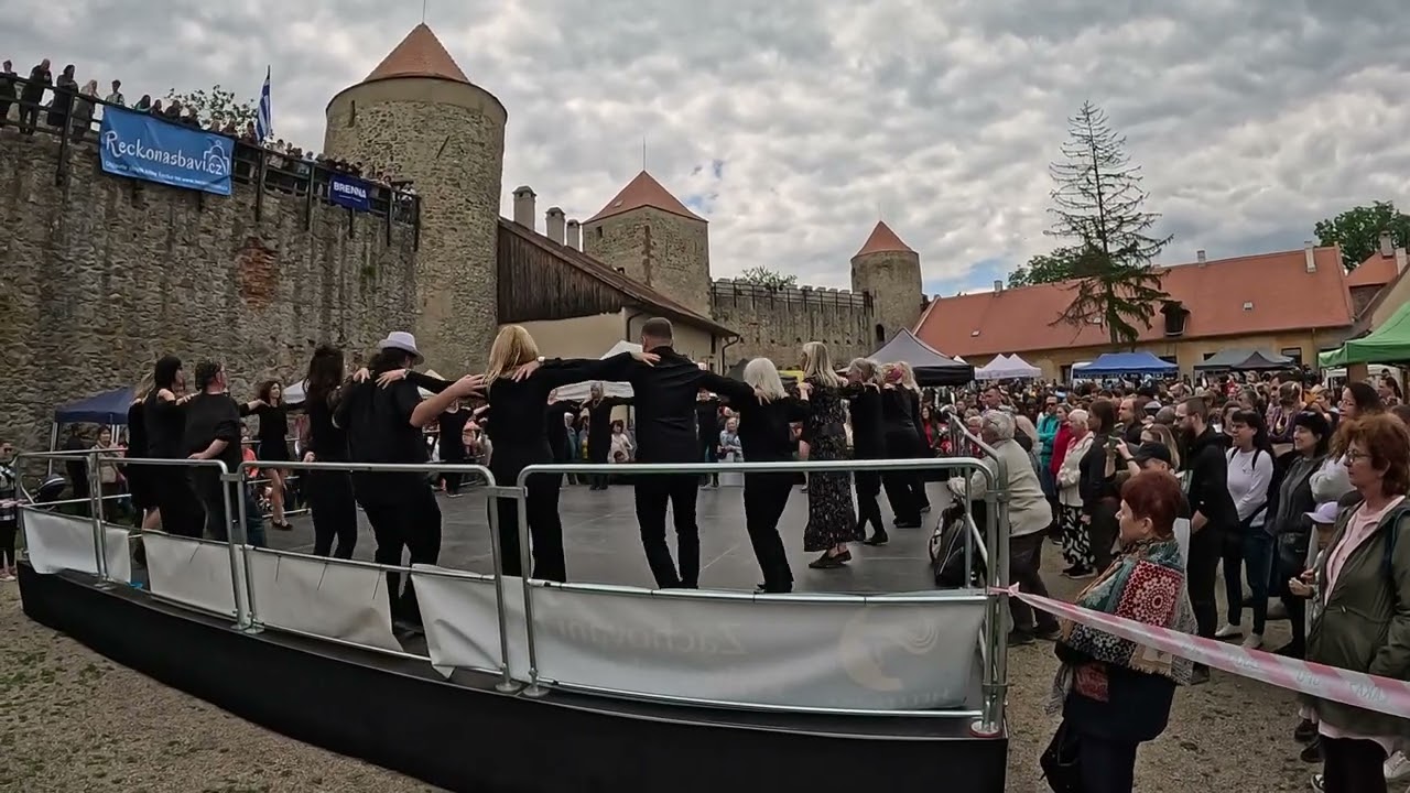 Soubor Pyrsos, vystoupení na hradě Veveří 2025