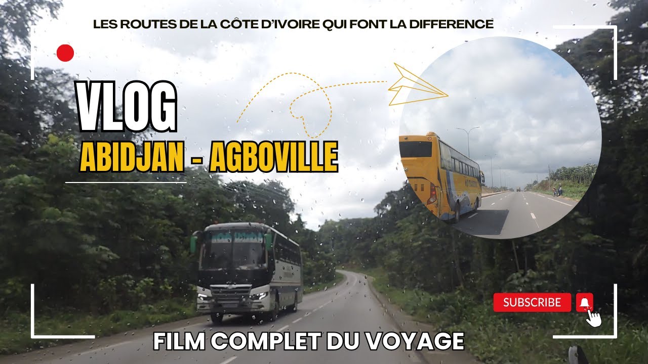 LA VERITE CHOQUANTE A PROPOS DE LA ROUTE YOPOUGON-AGBOVILLE EN COTE D'IVOIRE.