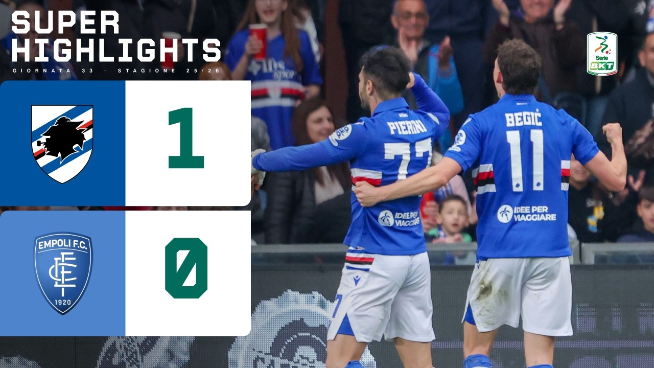 Sampdoria-Empoli 1-0 | SUPER HIGHLIGHTS