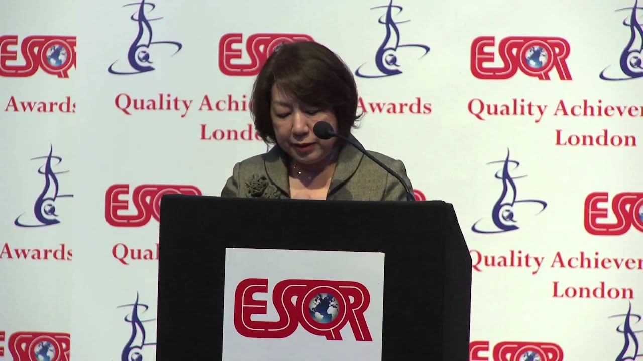 Cosmotopia Japan received the ESQR&rsquo;s Quality Achievements Award 2015 in London