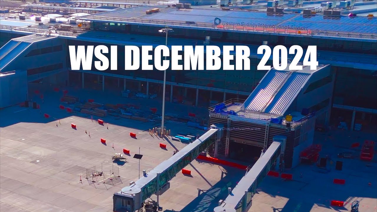 Western Sydney International Airport and Metro line Update Badgerys Creek Australia
