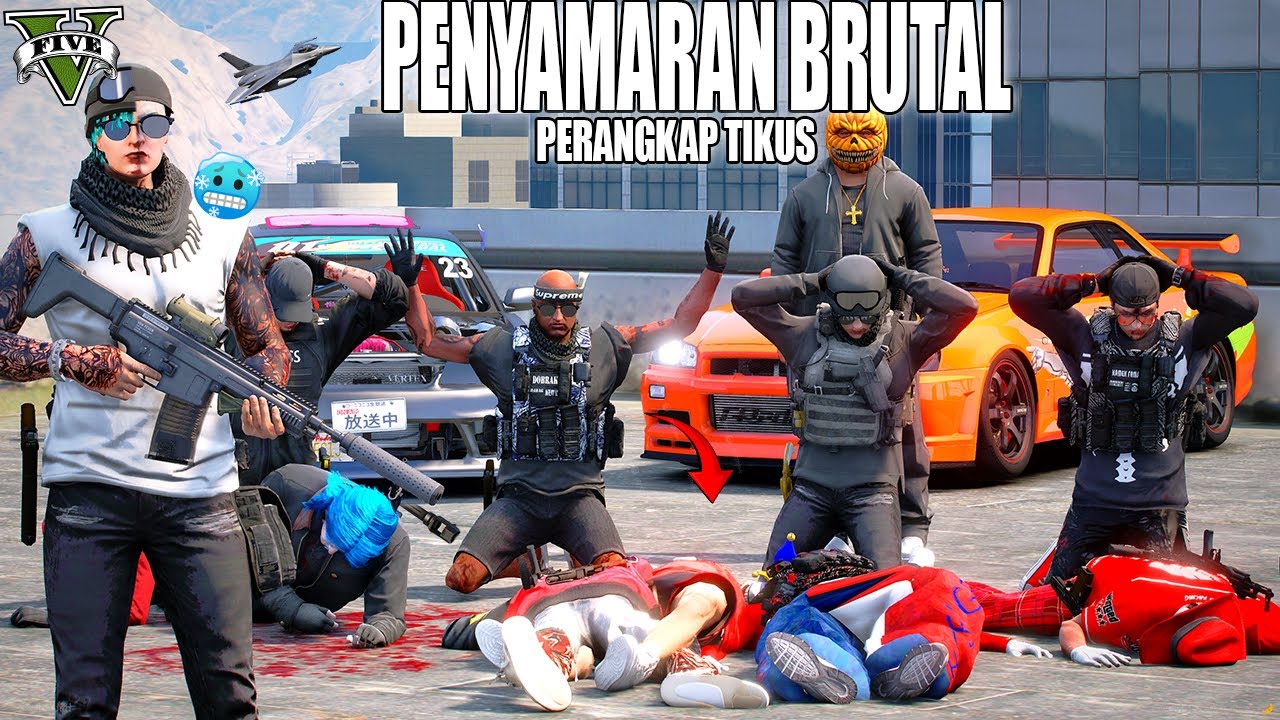 MEREKA SEMUA MASUK KEDALAM  PERANGKAP KU !! KEBRUTALAN JOHAN !! GTA 5 ROLEPLAY