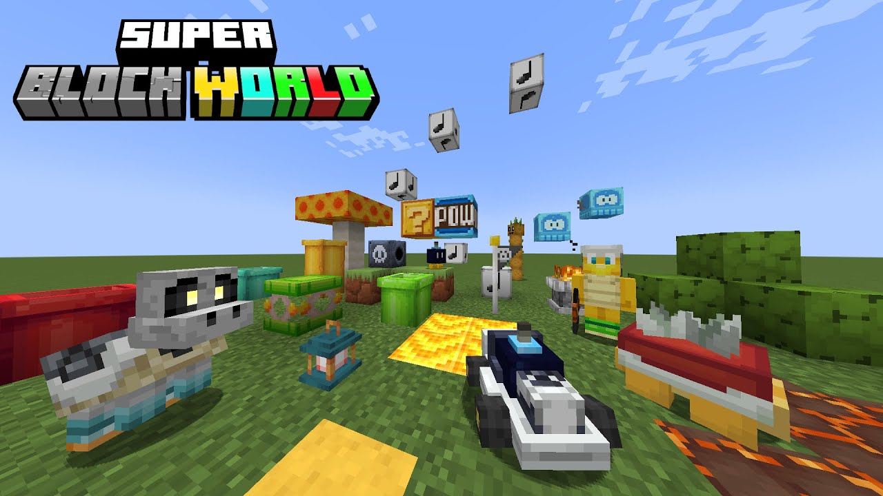 Super Block World | Minecraft Mod [Fabric]