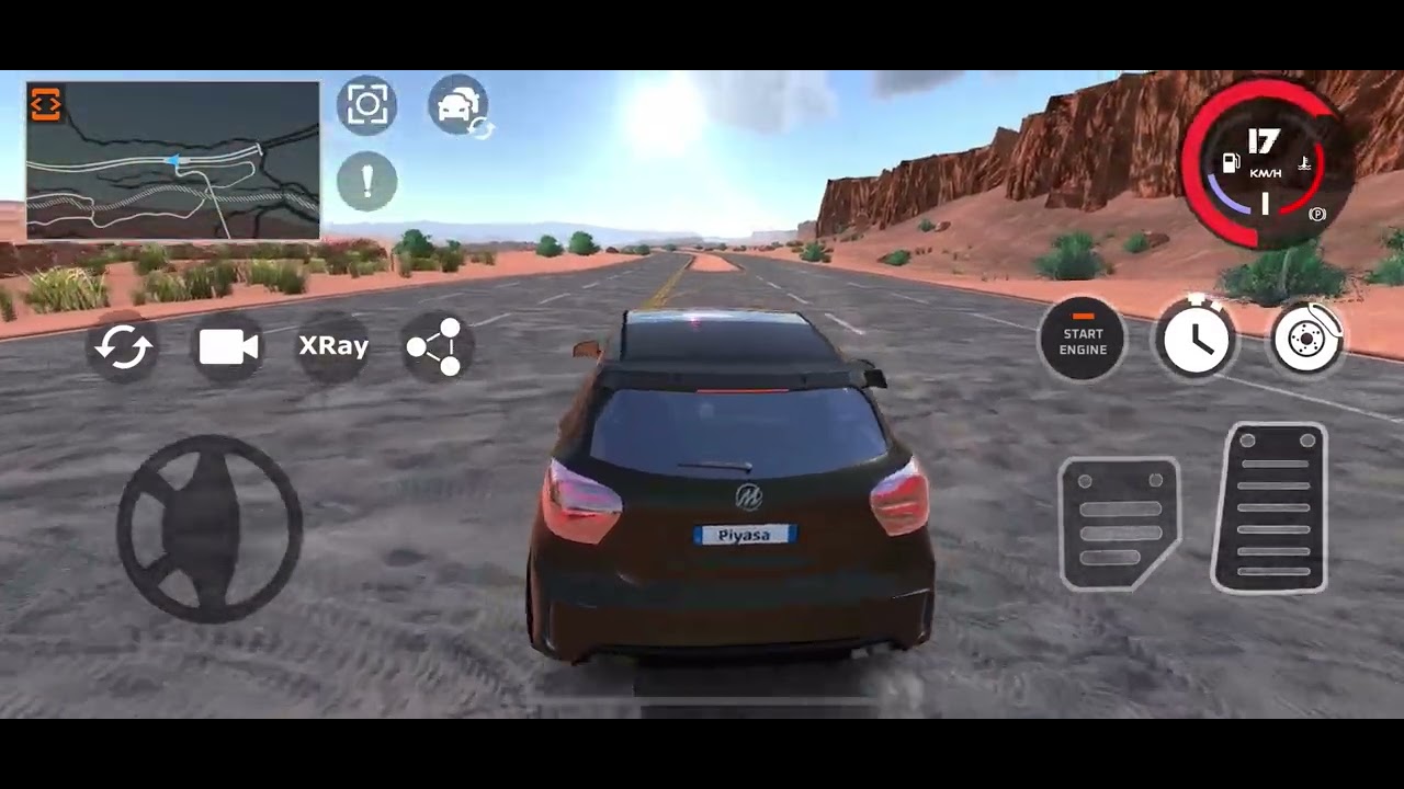 Toyota Supra | Porsche | Mustang | Araba Sürme Kaza yapma 💥 oyunu |DriveX
