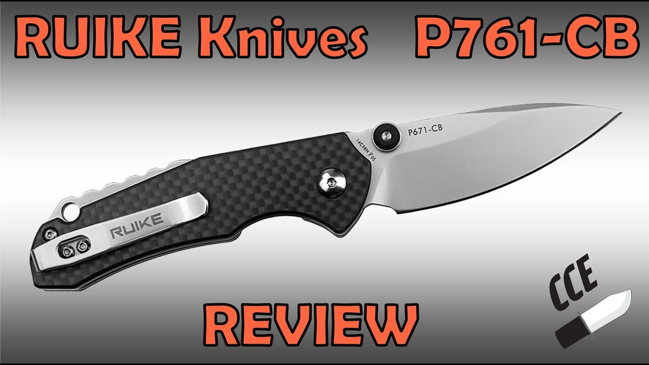 REVIEW *NEW*  RUIKE Knives P671-CB - Forward Flip or Thumb Stud