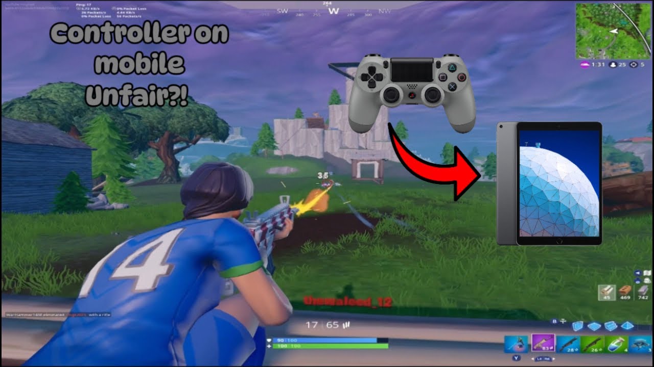 So I Played OG Fortnite Mobile With A Controller… [EZFN]