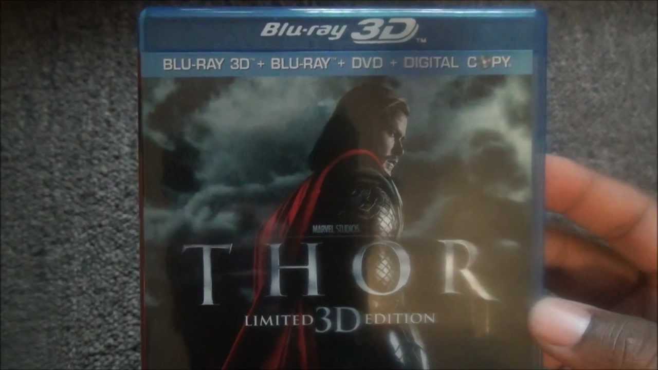 Thor Limited Edition 3d Blu-ray Unboxing!!!!